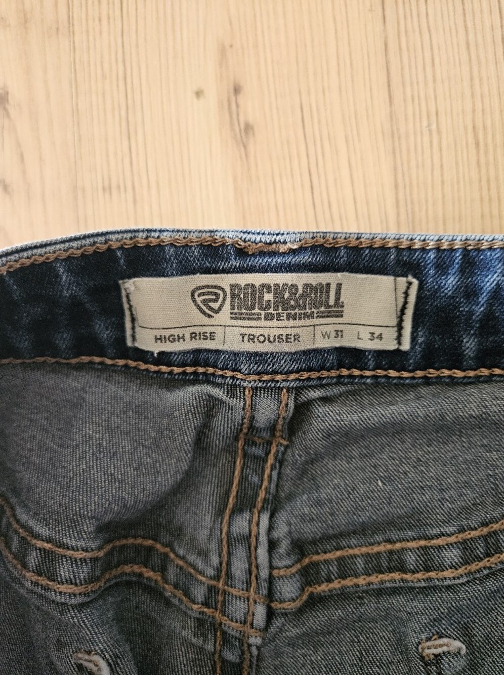 Rock & Roll Women's Trouser Jean - Picture 7 of 10
